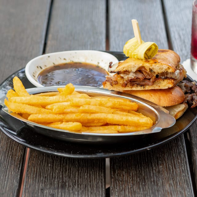 Roasted Beef French Dipper.